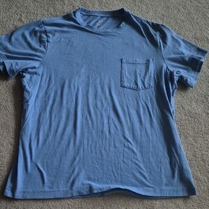 George Men's Short Sleeve Blue Tee